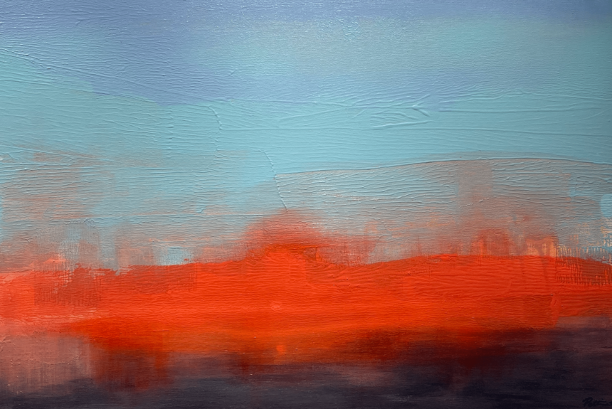 “Coral sunset"